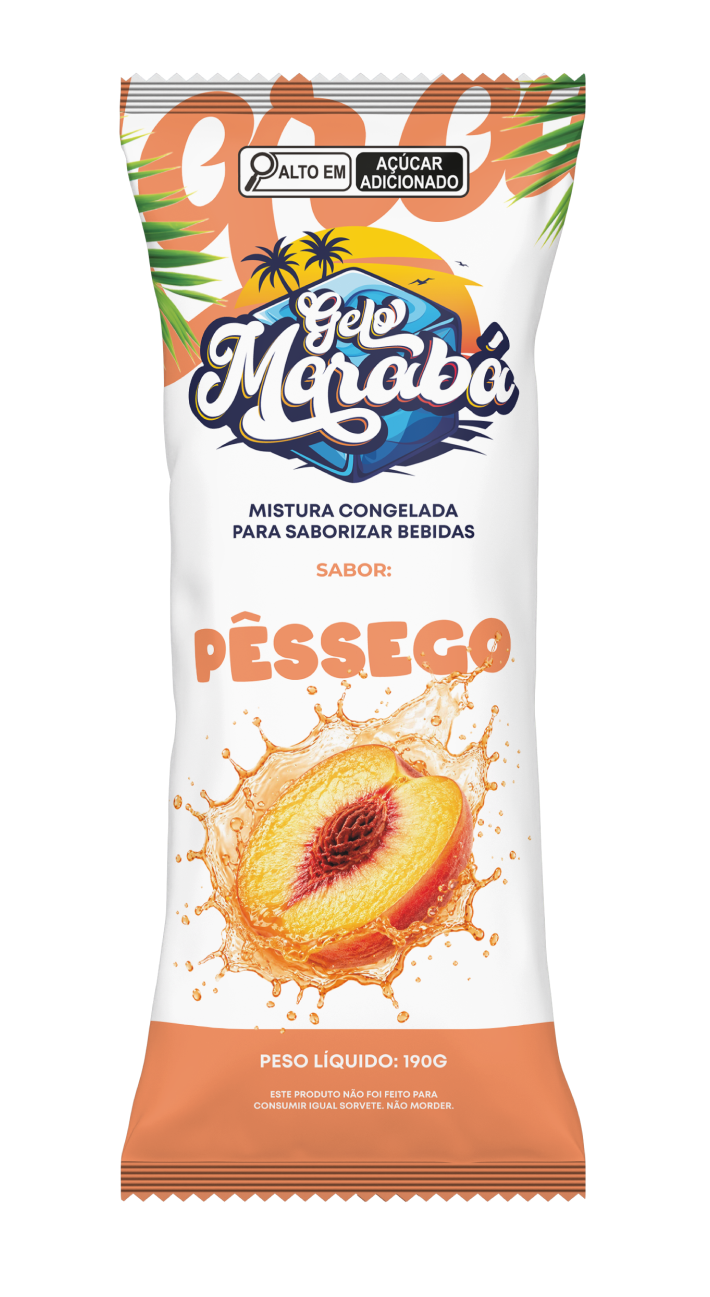 Gelo Marabá Pêssego