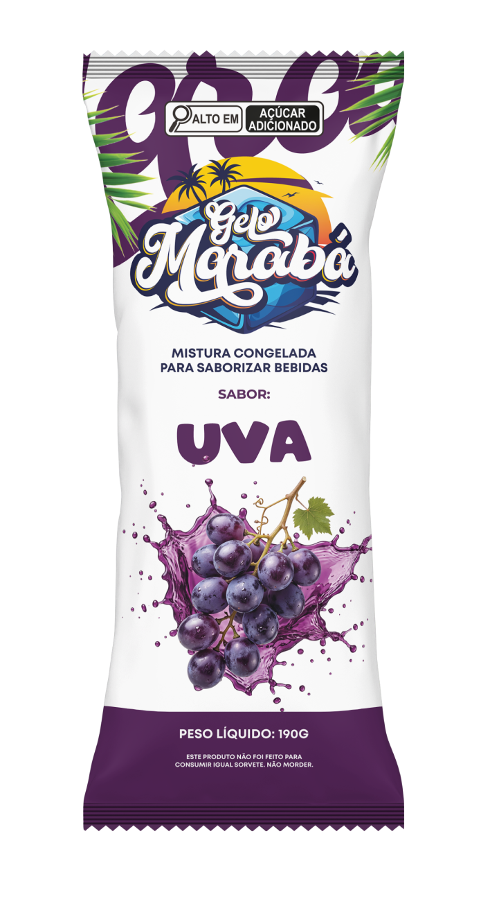 Gelo Marabá Uva